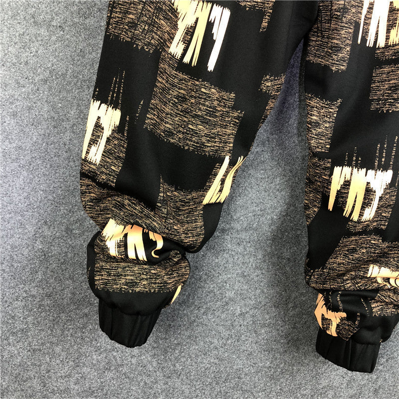 Men's Loose Fitting Printed Casual Pants