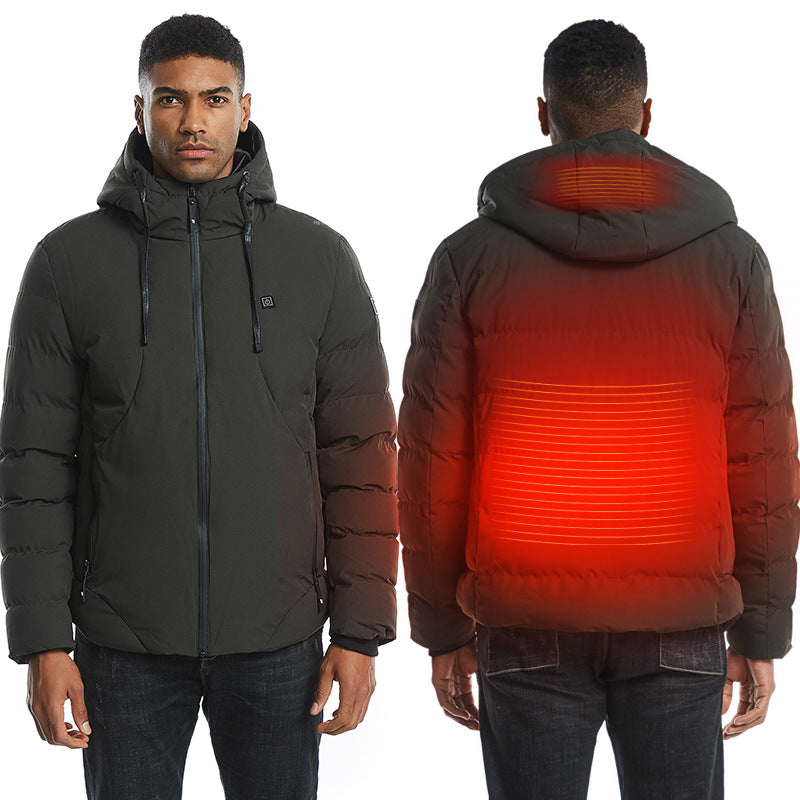 Cotton Coat USB Smart Electric Heated Jacket