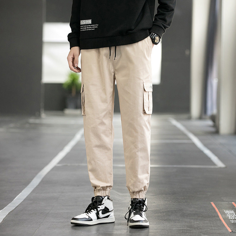 Men Streetwear Army Trousers