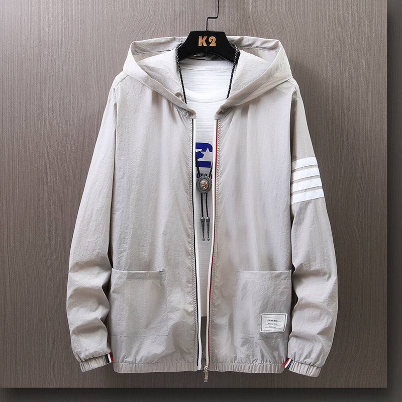 Thin Breathable Outdoor Leisure Ice Silk jacket