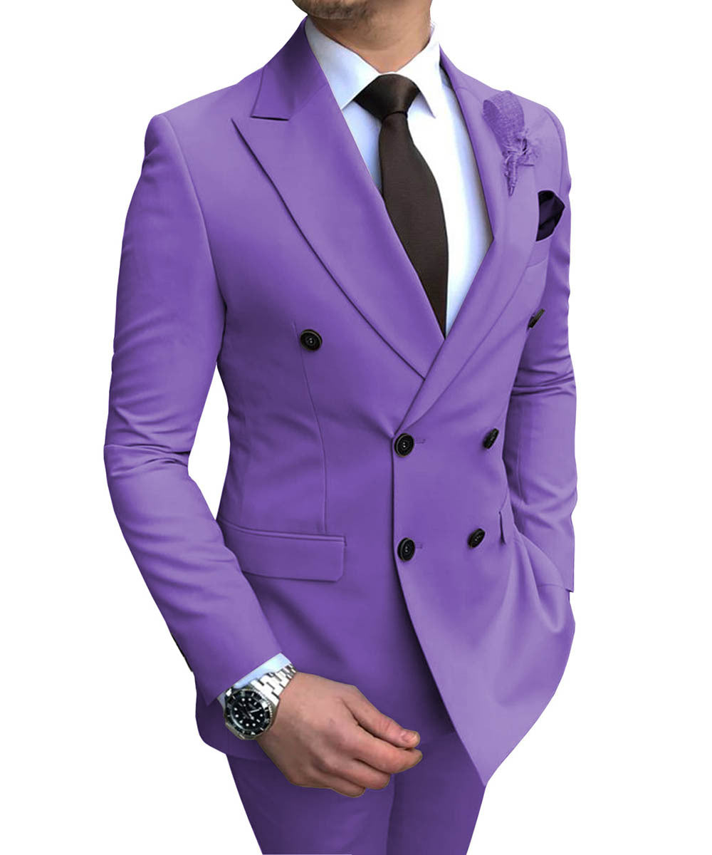 Men's Two-piece Costume Wedding suit