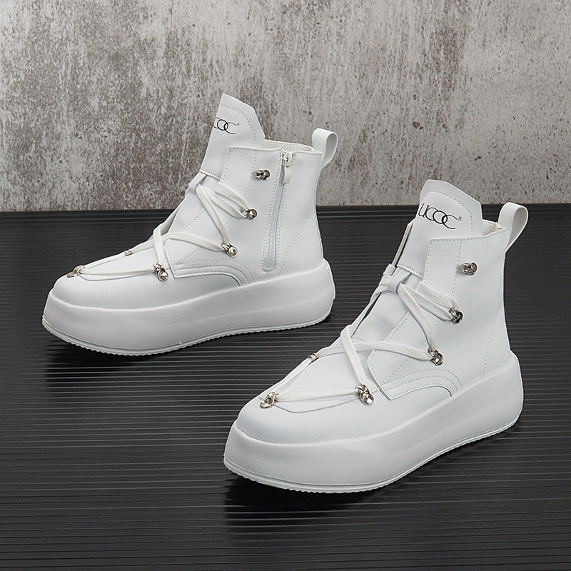 White High-top Board boots For Men