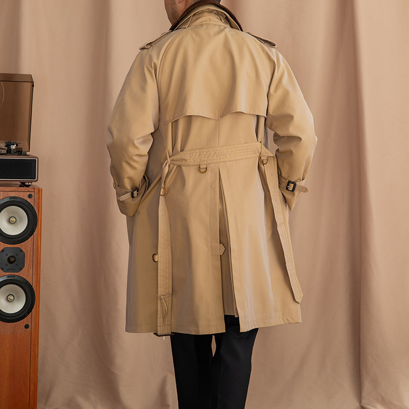 Tivoli Belted Double Breasted Vintage Trench Coat