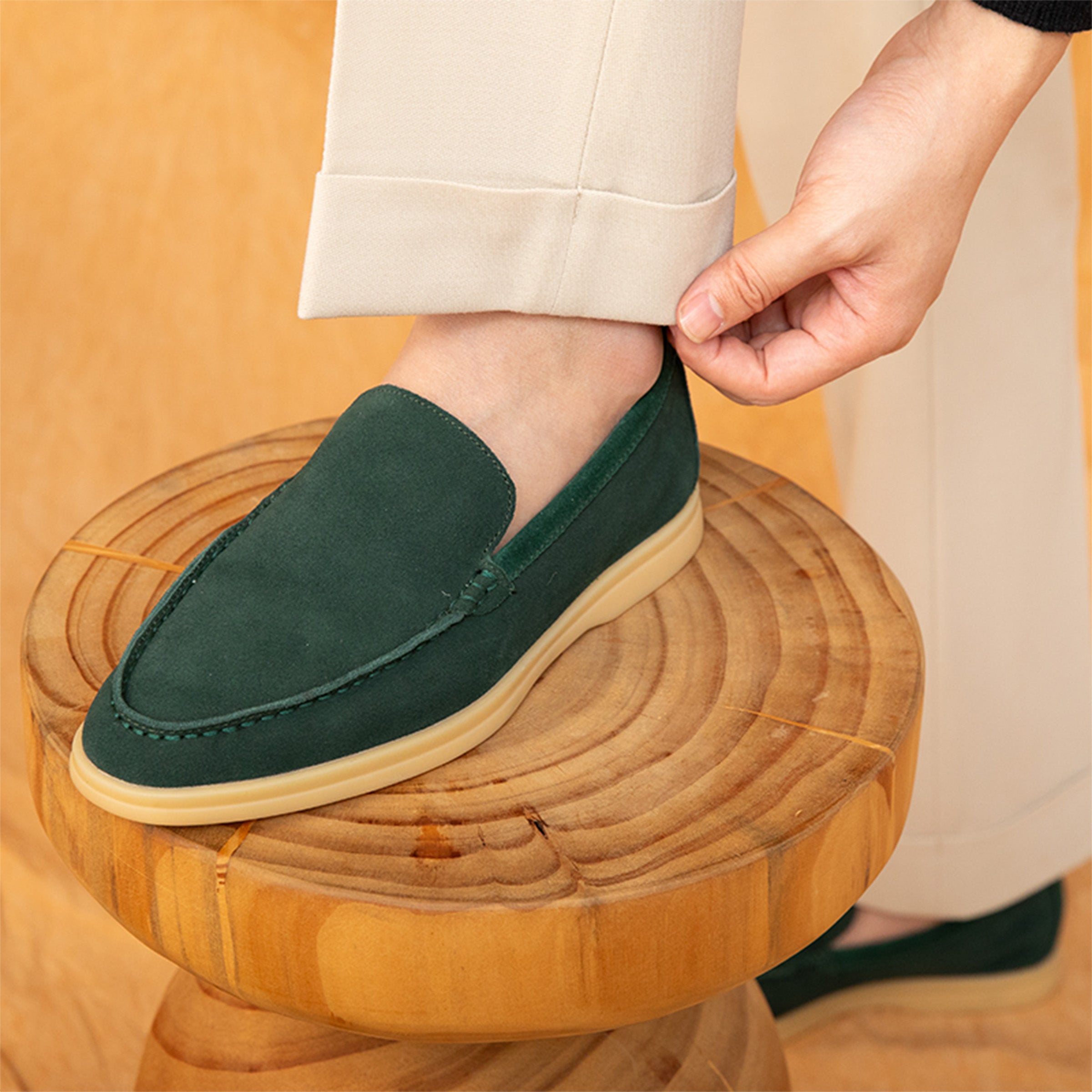 Positano Suede Loafers