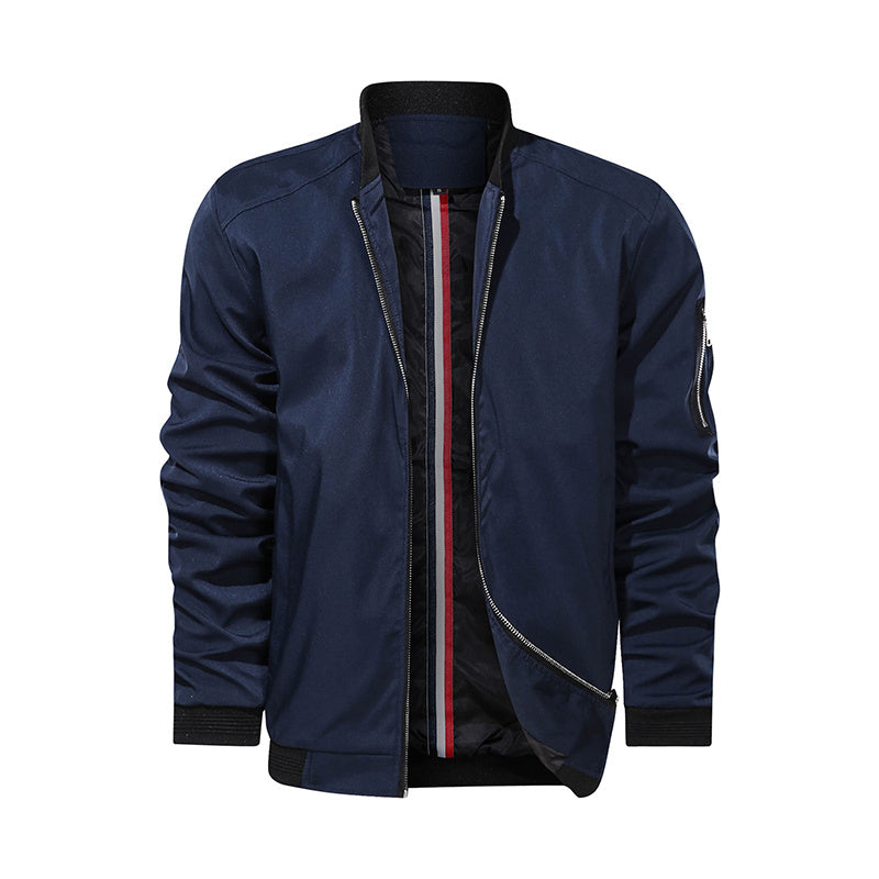 Spring Autumn Casual Bomber Jacket men