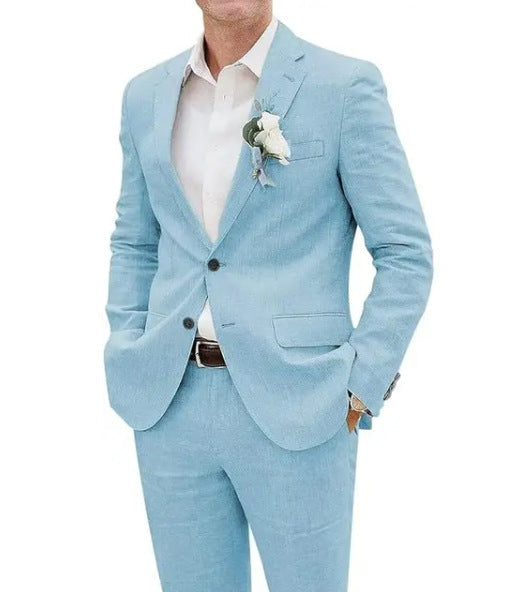 Men's Linen Slim Fit suit