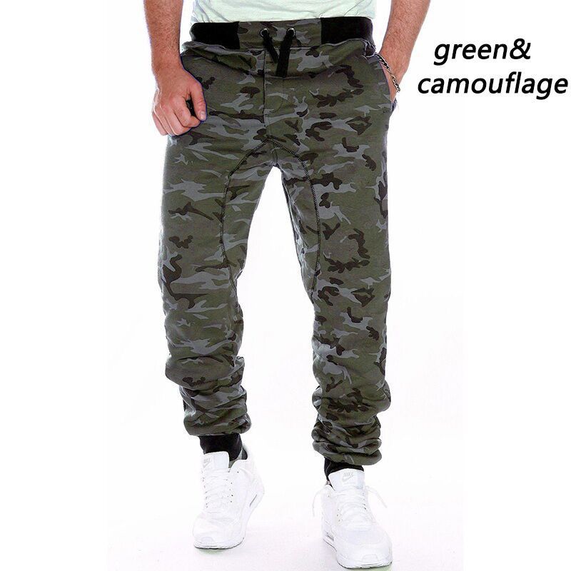 Camouflage Pants Men Hip Hop Casual Pants