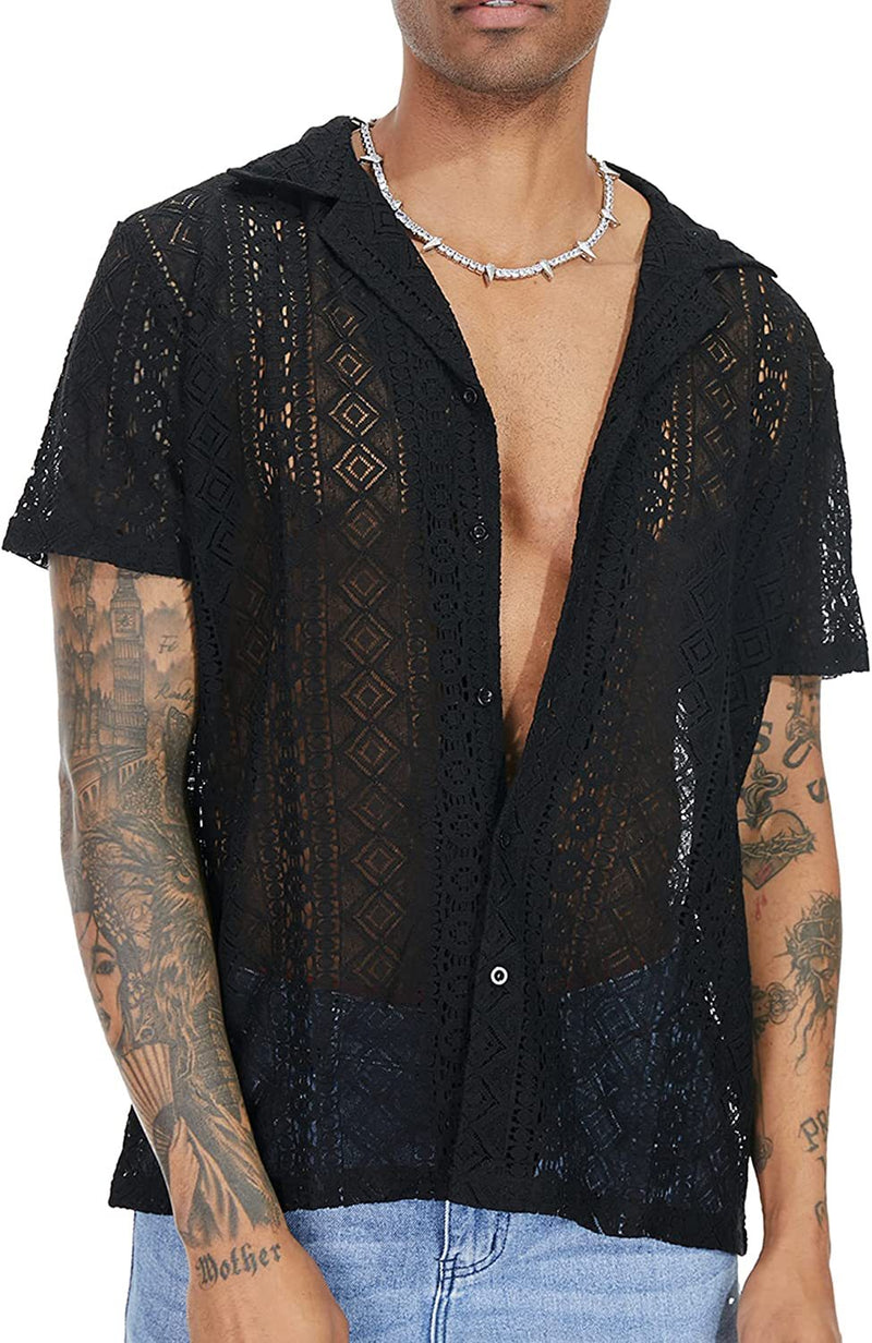 Men's Lace Shirt