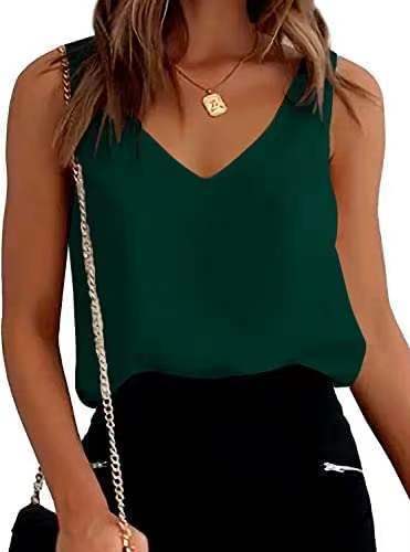 Casual V NeckSleeveless Camisole