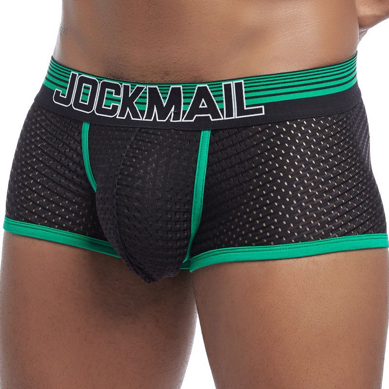 Men Boxer Breathable Mesh Underwear