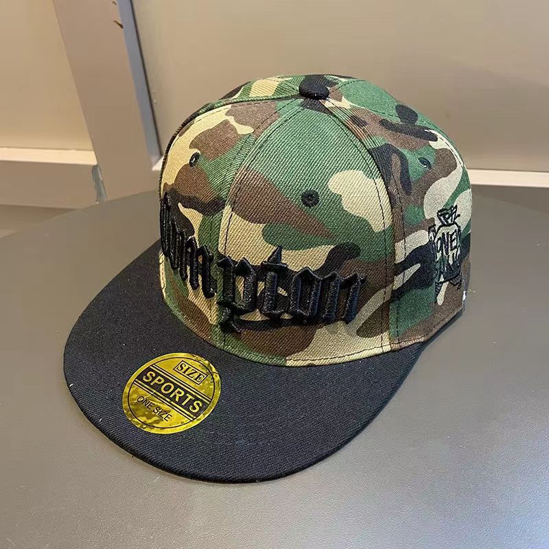 Men's Summer Wide Brim Camouflage Hip Hop Baseball Hat