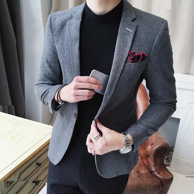 Men's Casual Suit Jacket