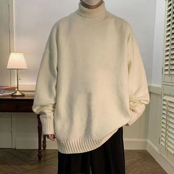 Turtleneck Men's Autumn And Winter Loose Lazy Sweater