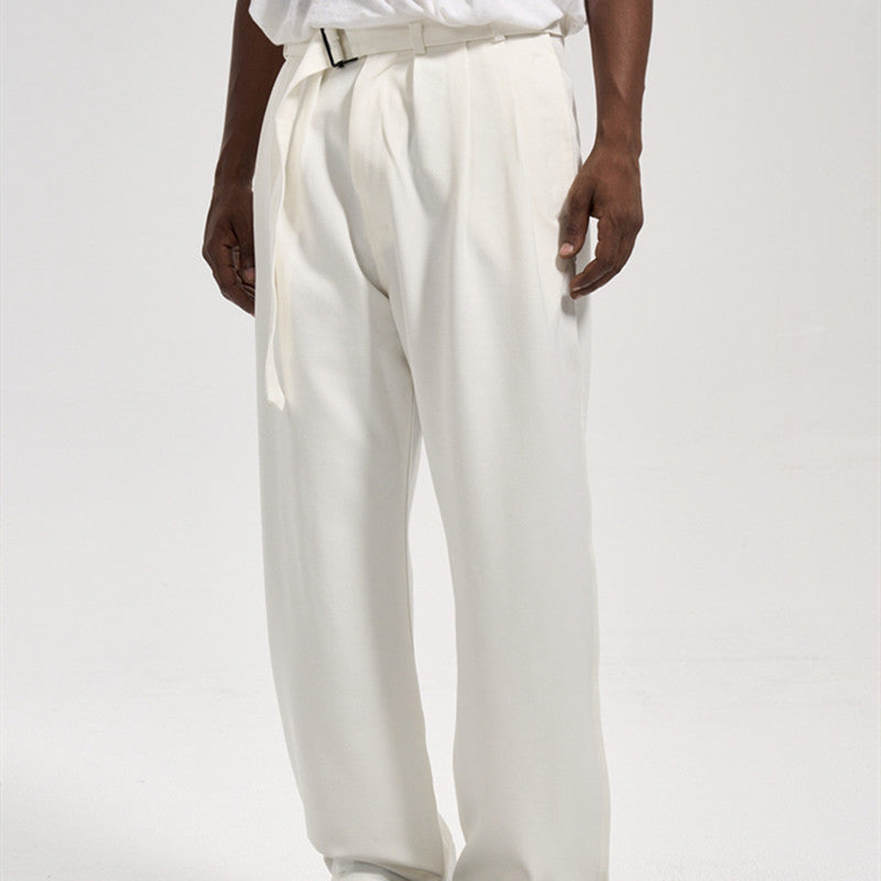 Hanging Men's Fashion Brand Casual Loose Casual Dress Pants