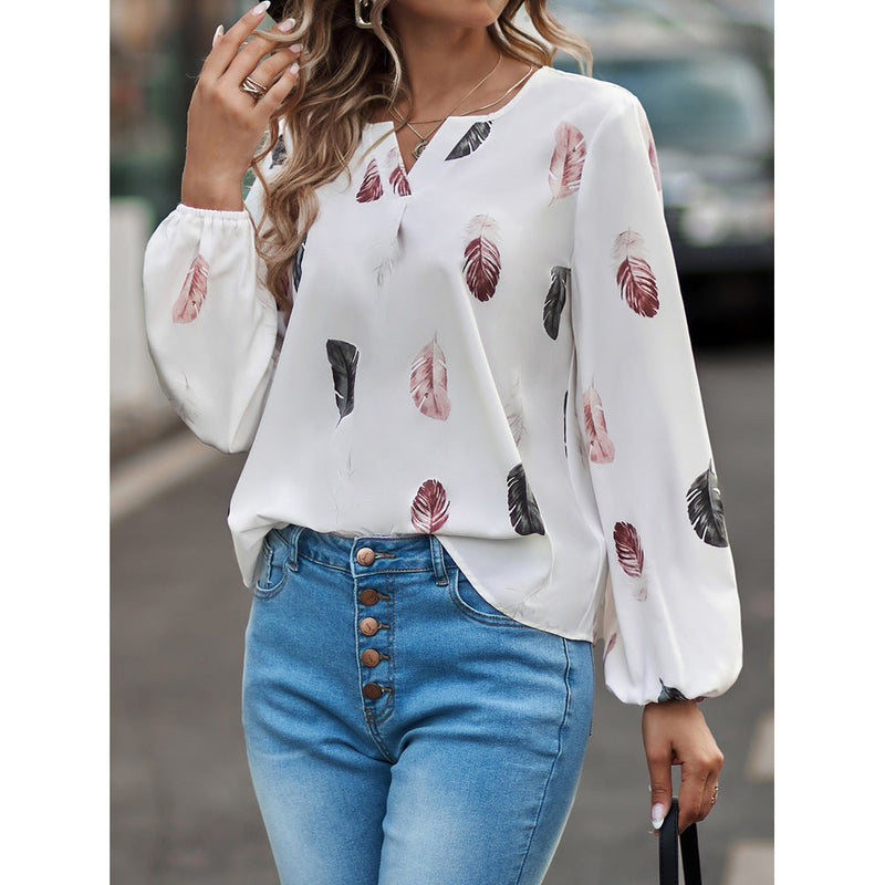 Long Lantern Sleeve top