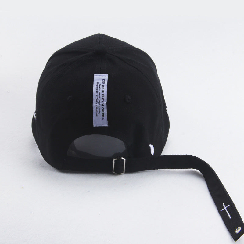 Personality long belt cap