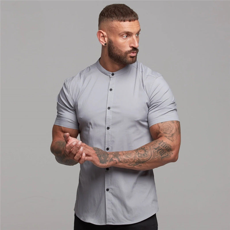 Short Cool Breathable Shirt men