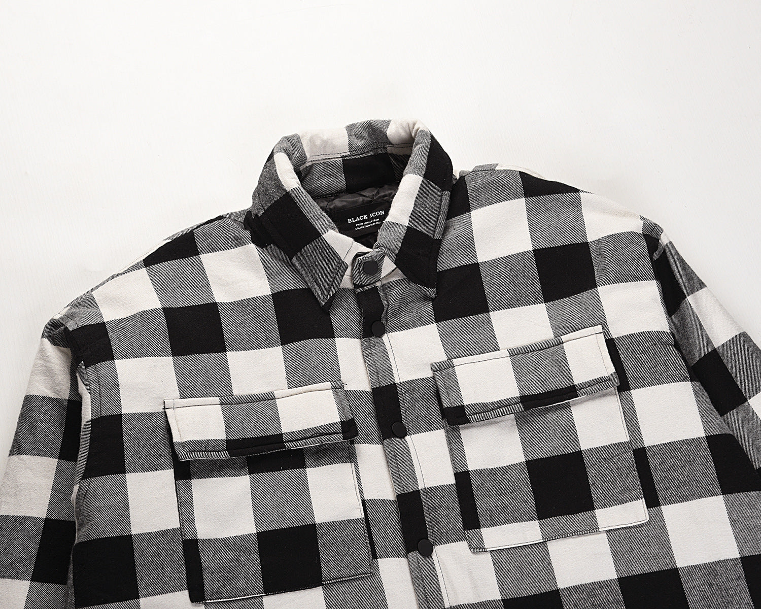 Plaid men and women shirt jacket men