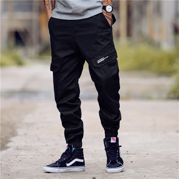 Mens Jogger Harem Pants Street Style Camouflage Slim Fit Trousers