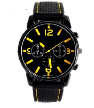 Men's Three Eye Sports Car Concept Watch