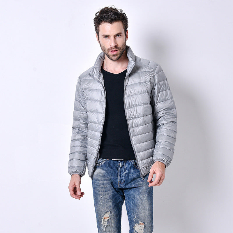 Casual down jacket for men