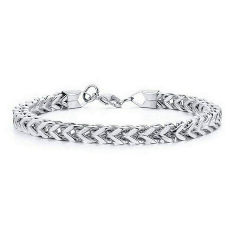 Stylish Stainless Steel Chain Bracelet For Men