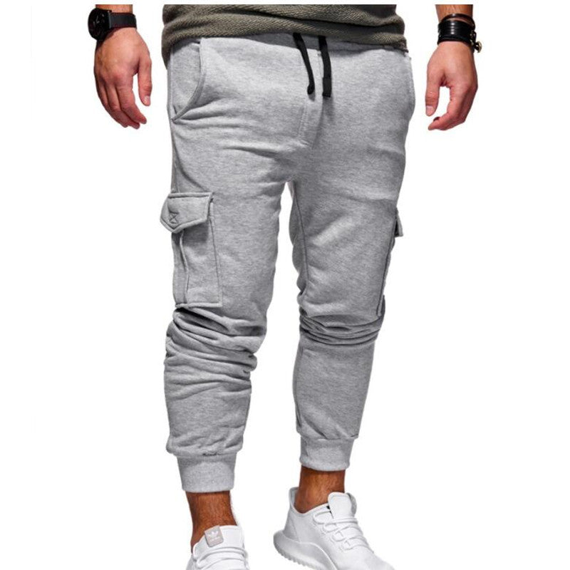 men sports jogger pants