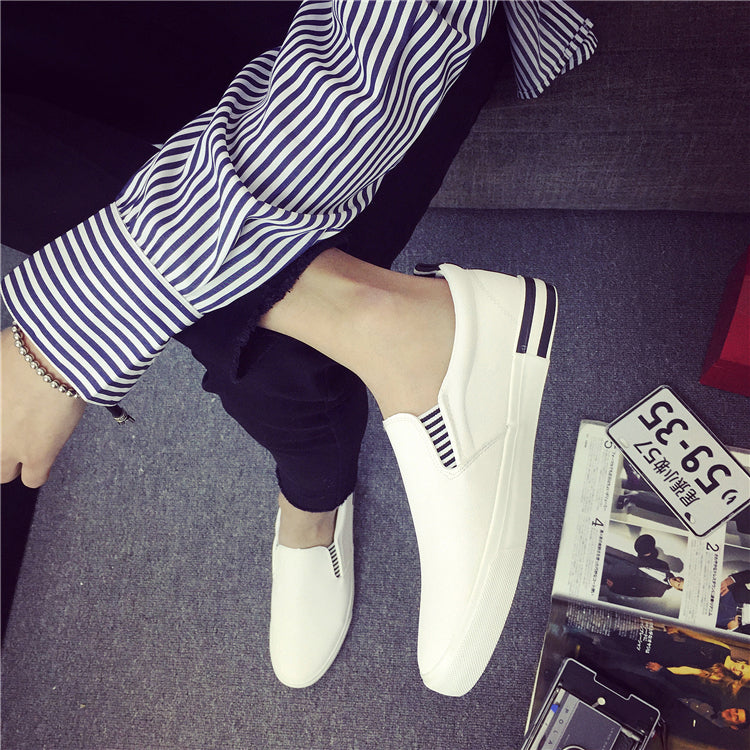 White Leather Shoes