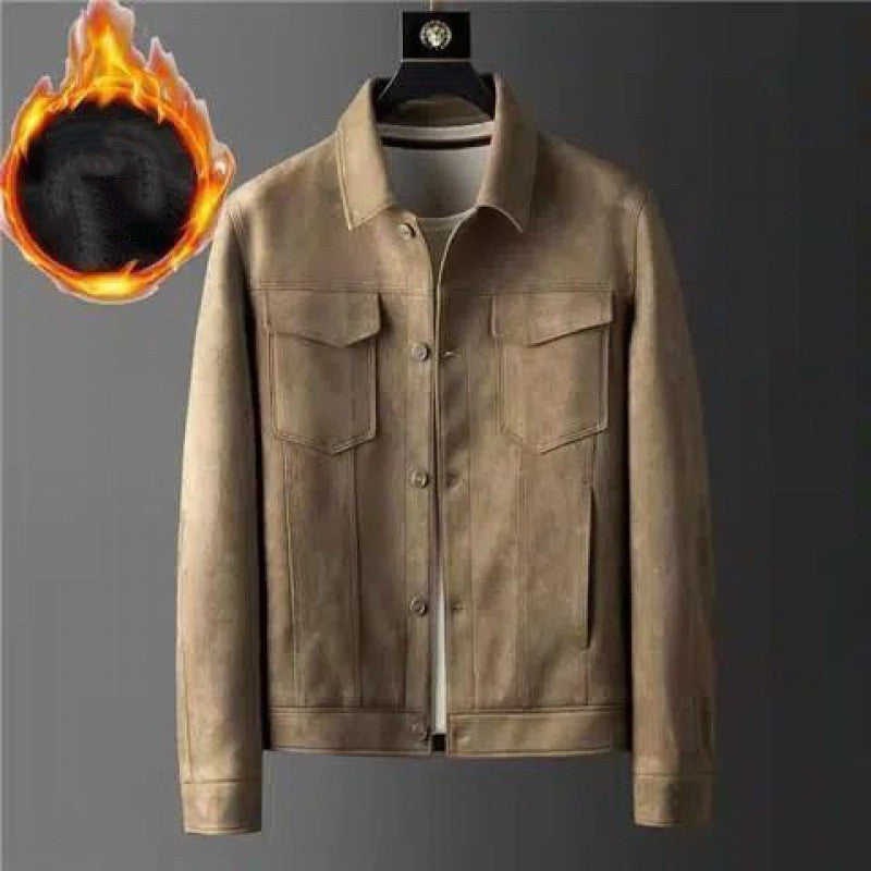 Autumn Men's Spring High-grade Texture Light Luxury Jacket