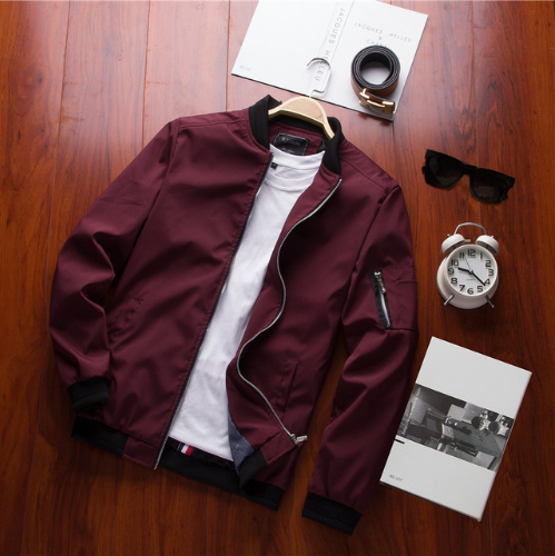 Casual Baseball Jacket Men's