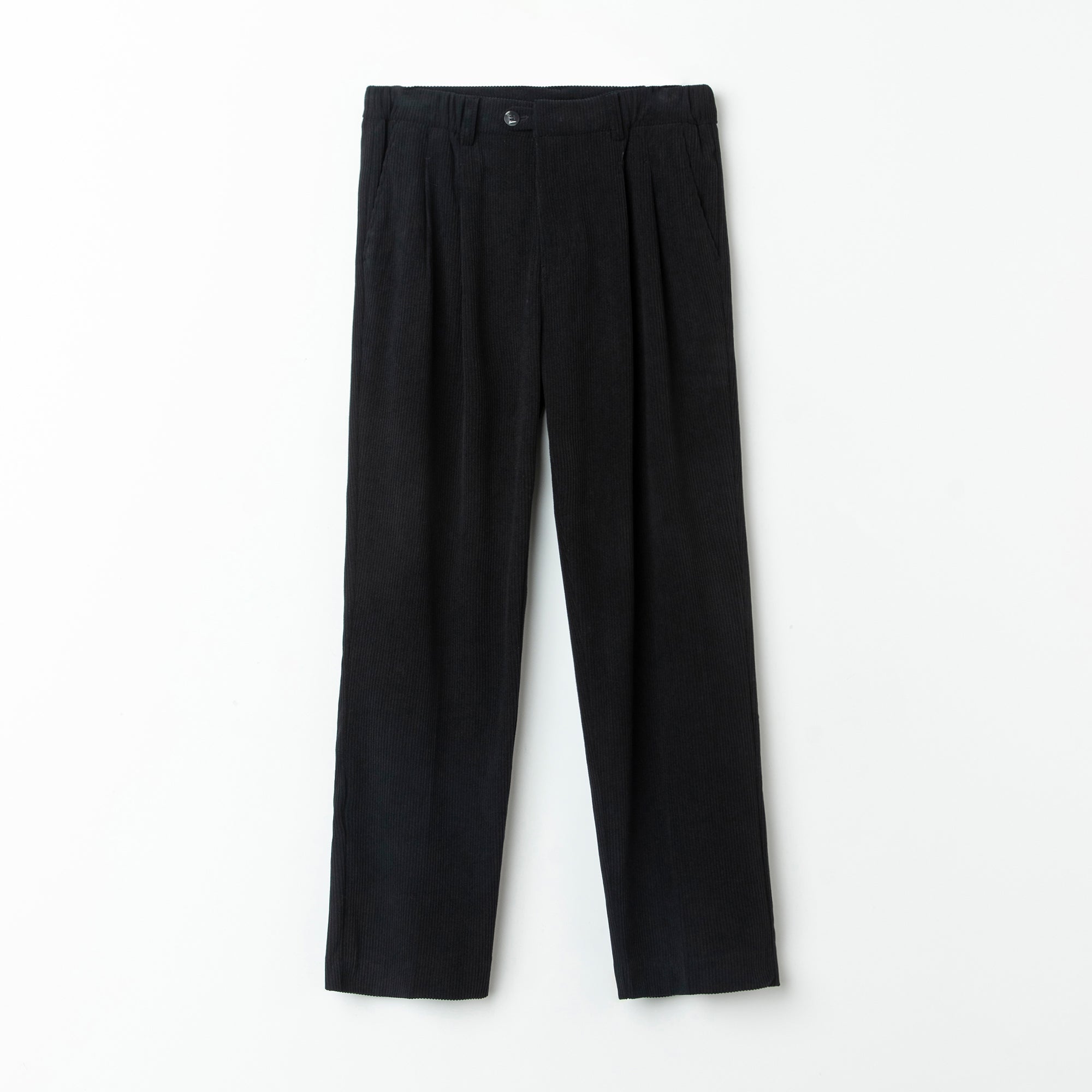 Loose corduroy slacks