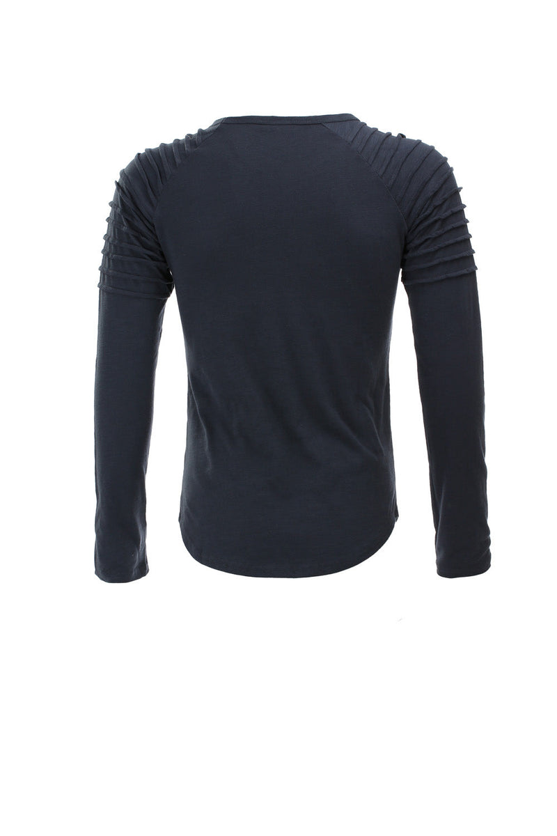 Round Neck Long Sleeve T-Shirt