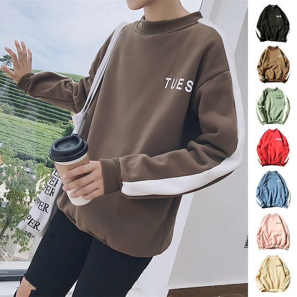 Tide brand round neck sweater