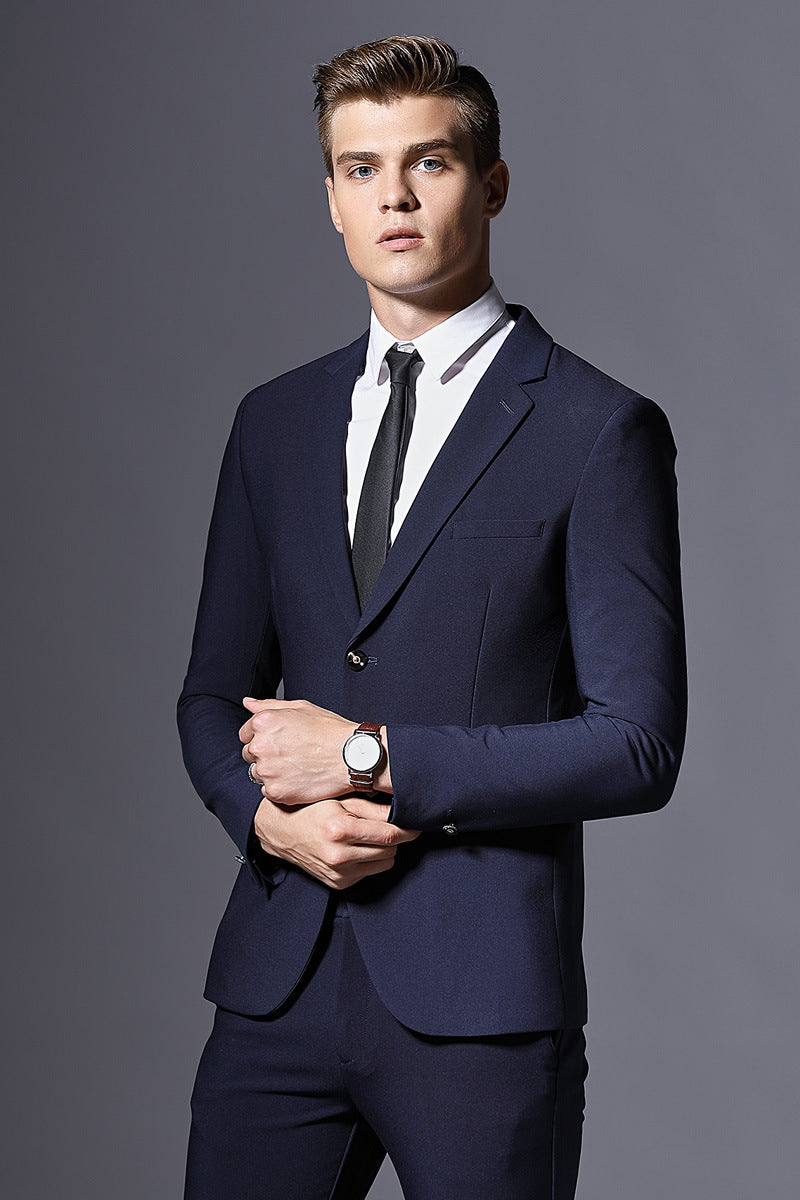 Men's casual business suit