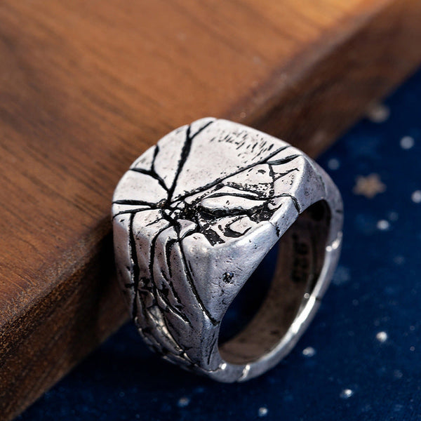 Smooth Vintage Punk Rock Rings for Men