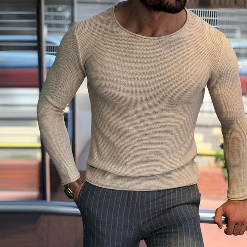 Men's crew neck sweater