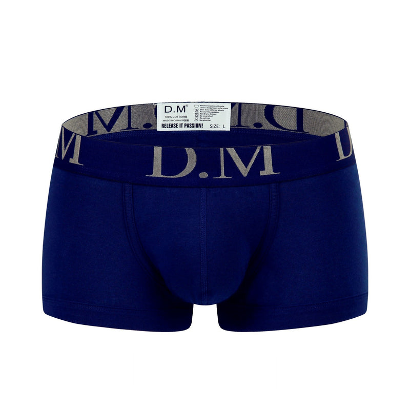 Low Waist Solid Color Boxers For men