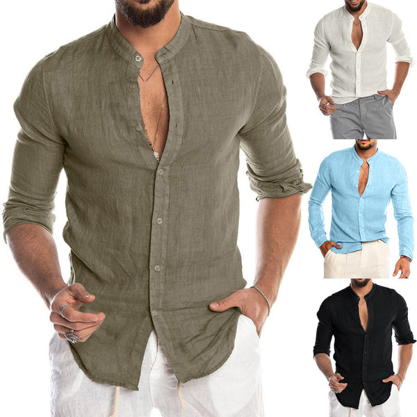 Men's linen shirt