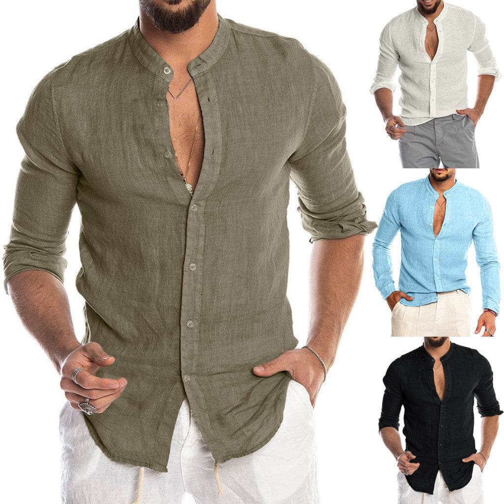 Men's linen shirt