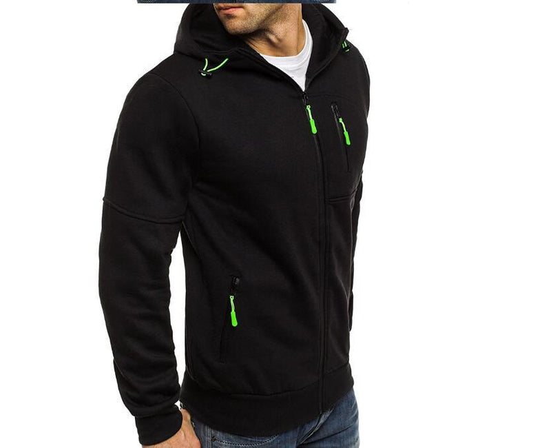 Men Hooded Cotton Jacket