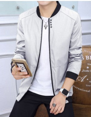 Spring Autumn Slim Fit Thin Jacket