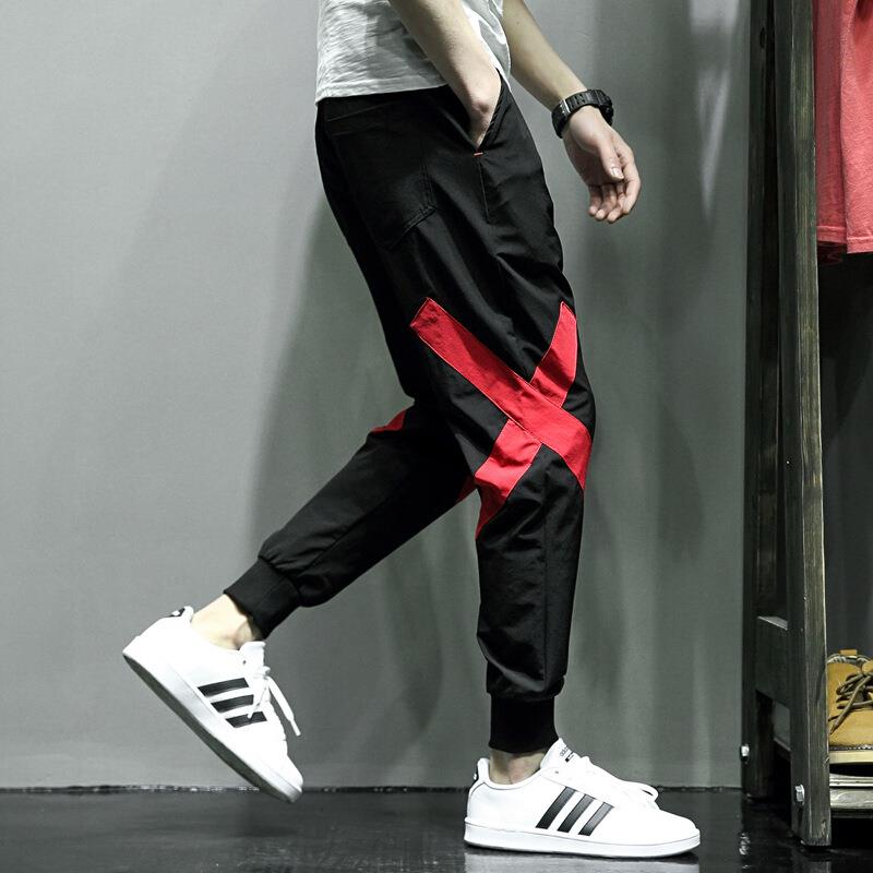 Casual slim-fit pants men