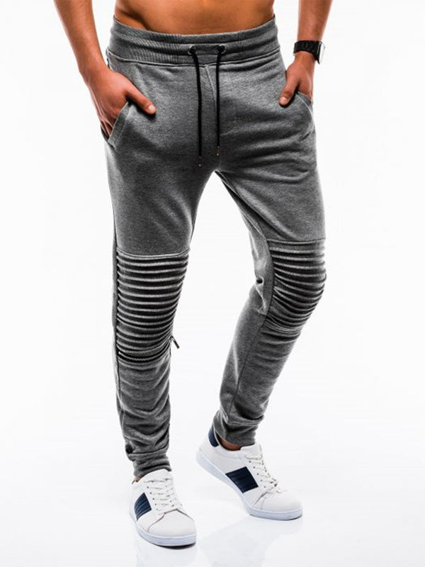 Pantalones casuales plegables para hombres