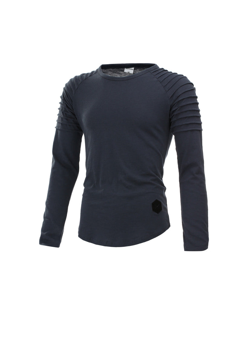 Round Neck Long Sleeve T-Shirt