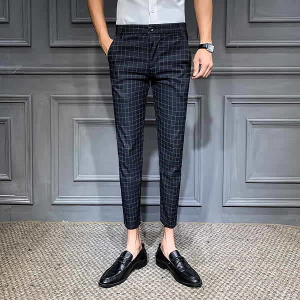 Men's Plaid suit pants