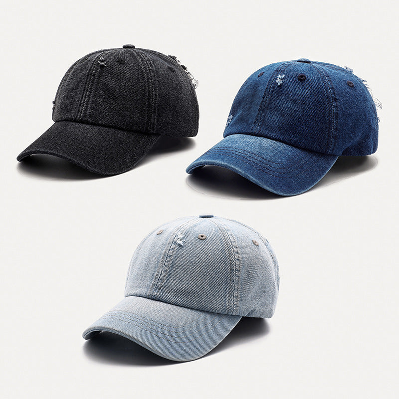 Denim General Baseball Caps