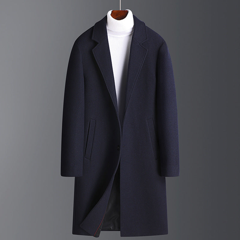 Wool Casual Winter Thickened Velvet Woolen Coat