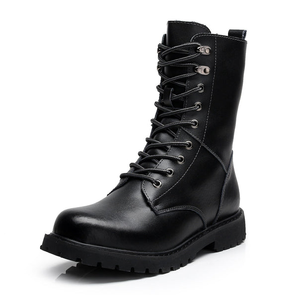 Winter high top men's plus fleece high top Martin boots