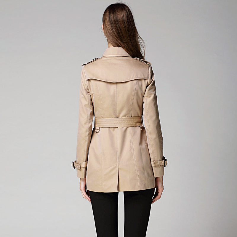 Double-Breasted Trench Coat