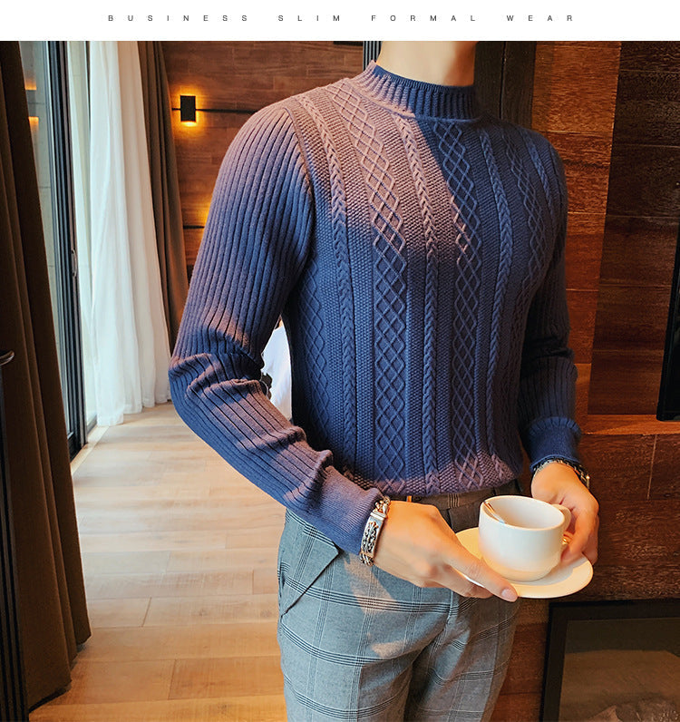 Maglione a collo alto da uomo Twist Sweater